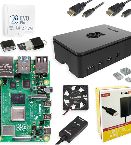 Raspberry Pi 4 8GB Extreme Kit - 128GB Edition (8GB RAM)