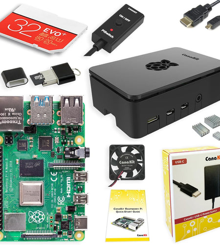 Raspberry Pi 4 4GB Starter PRO Kit - 4GB RAM
