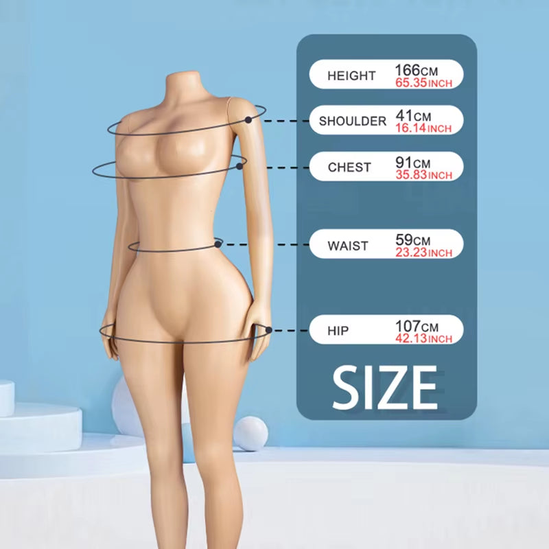 Cheap BBL Female Mannequins Plastic Big Bust Big Ass Woman Dummy Fashion Garments Display
