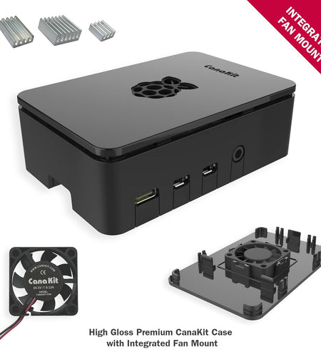 Raspberry Pi 4 4GB Starter PRO Kit - 4GB RAM