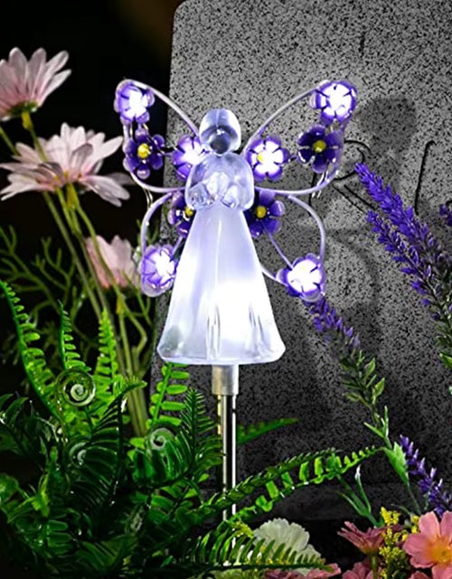 Load image into Gallery viewer, Celestial Garden Angel Lamp – Customizable Sunlight Outdoor Lighting for Your Garden

