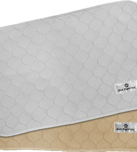 Pawtect Pads Washable Dog Pee Pads (2Pack) of Premium Pee Pads for Dogs, Waterproof Training Pads for Dogs & Reusable Dog Pee Pads! Whelping Pads & Modern Puppy Pads!