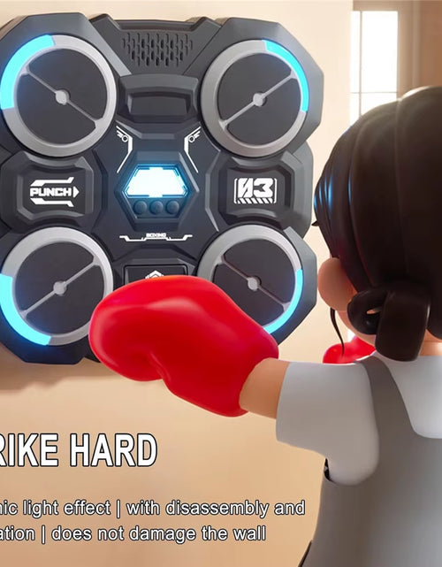 Load image into Gallery viewer, Music Boxing Machine Bluetooth-Compatible Music Boxing Machine Children'S Music Boxing Machine Smart Boxing Machine Wall Mounted
